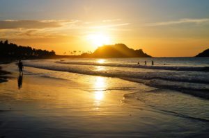 Nacpan Beach Sunset